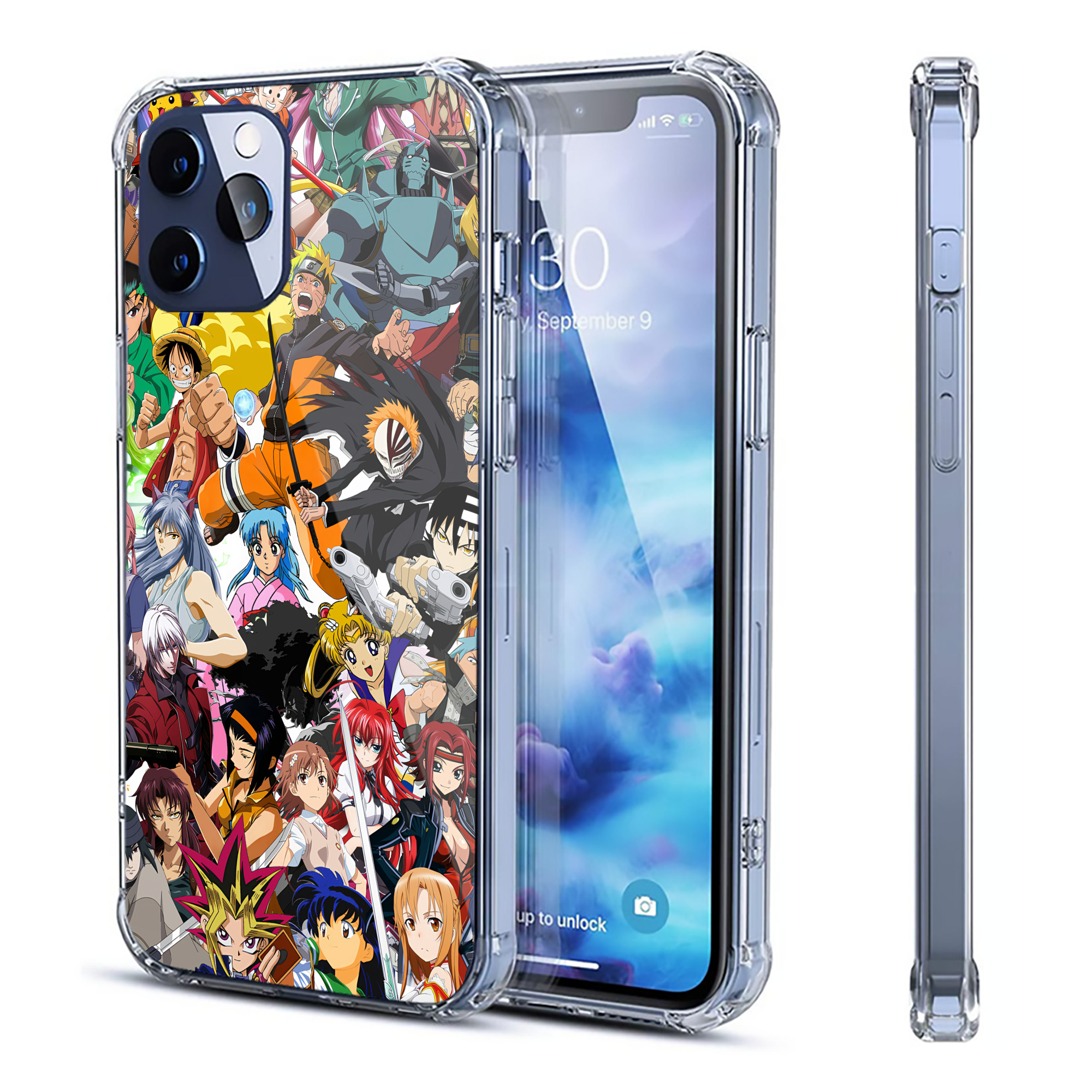 （画像用） ポケットモンスター Pokémon 【iPhone 12シリーズ対応】透明スマホケース（クリアソフトケース）